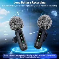 K9 Wireless Microphone професионален безжичен микрофон за мобилен телефон